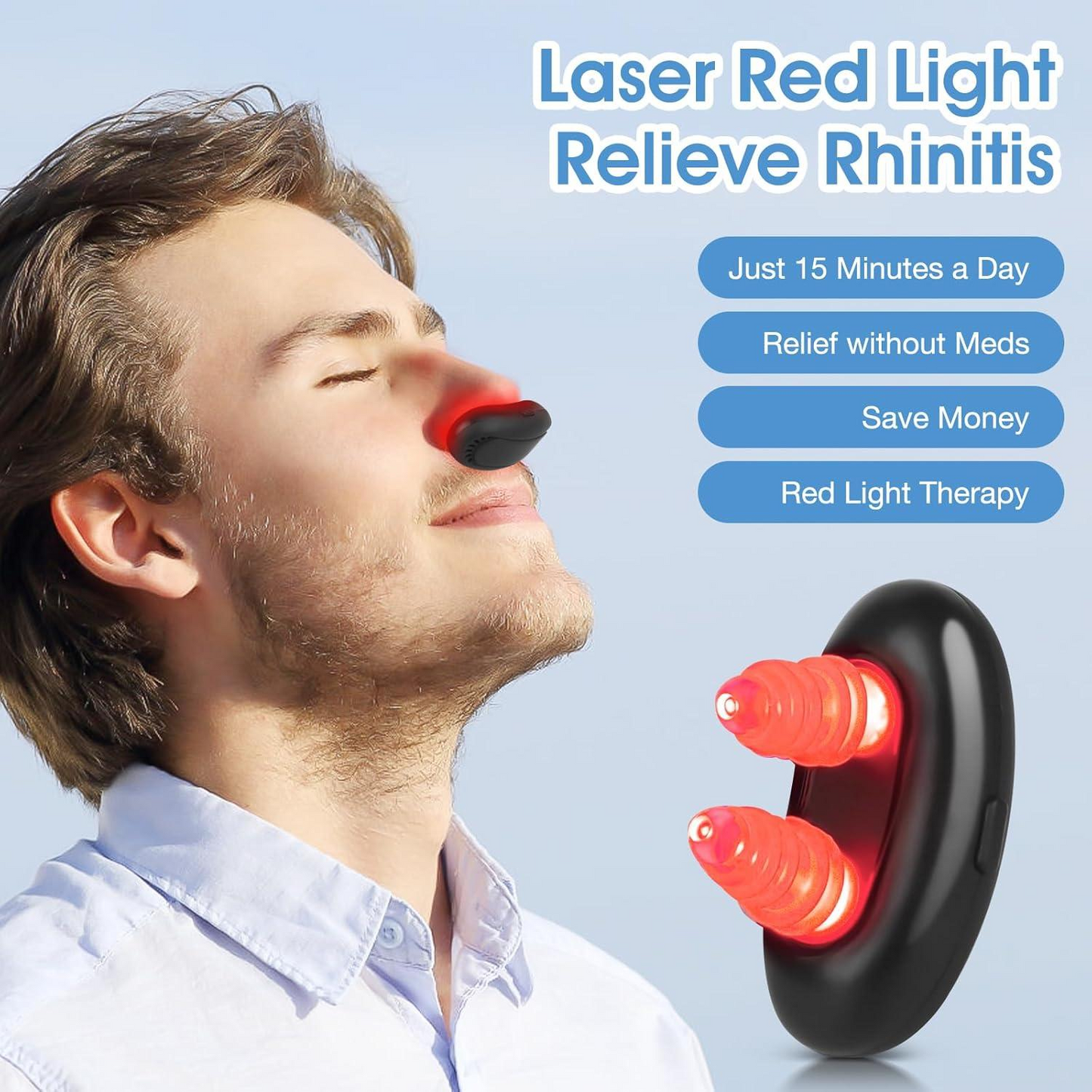 REDCURE™ Nasal Red Light Therapy Device